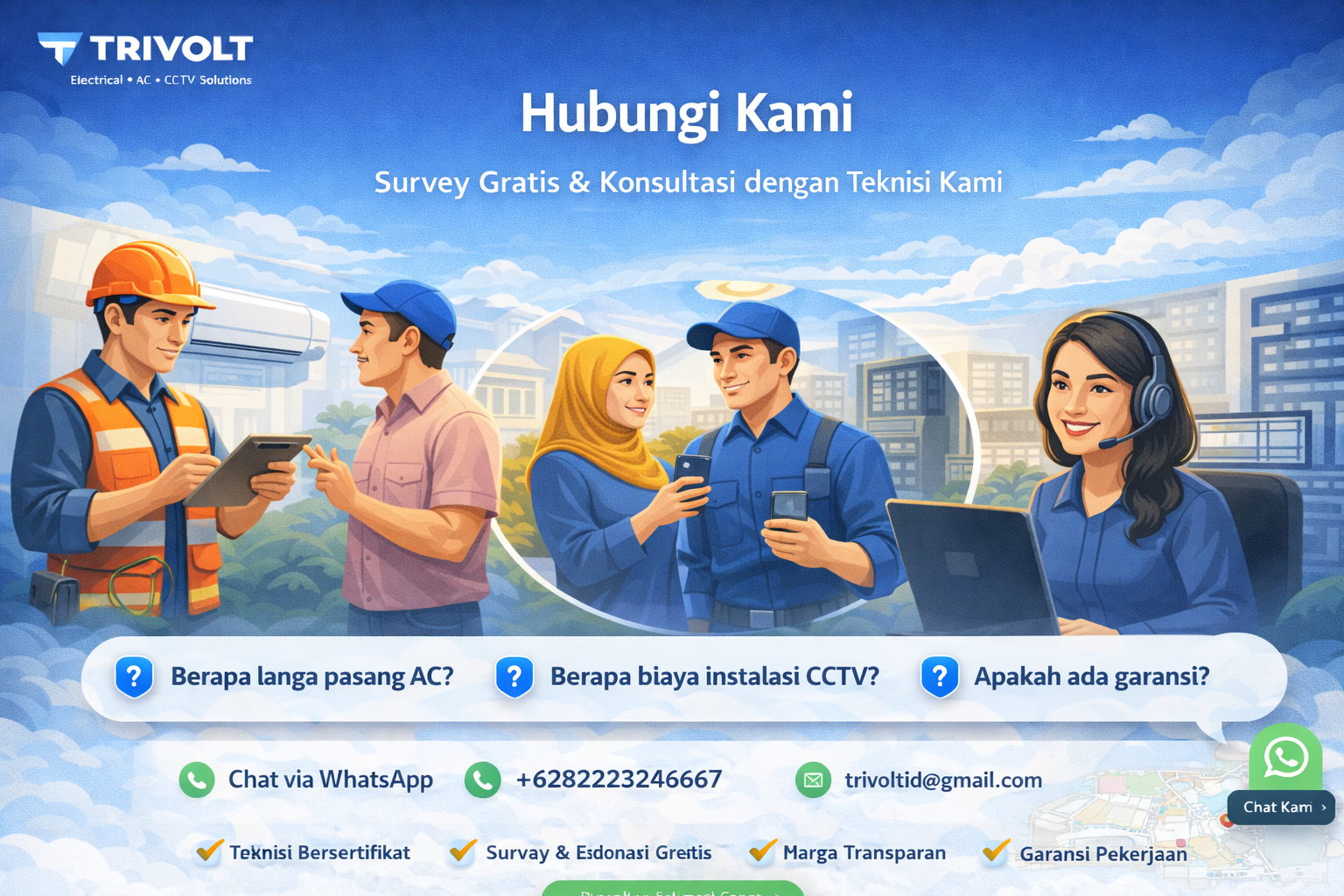 Hubungi TRIVOLT